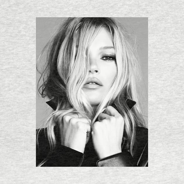 Kate Moss, Supermodel, Heroin Chic by ZiggyPrint